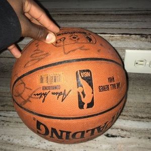 Signed Clippers basketball